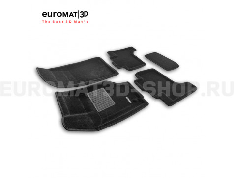 Текстильные 3D коврики Euromat3D Business в салон для Jeep Grand Cherokee (2006-2010) № EMC3D-002761 Текстильные 3D коврики Euromat3D Business в салон для Jeep Grand Cherokee (2006-2010) № EMC3D-002761