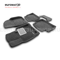 Текстильные 3D коврики Euromat3D Lux в салон для Mazda CX-5 (2012-2016) № EM3D-003407G Серые Текстильные 3D коврики Euromat3D Lux в салон для Mazda CX-5 (2012-2016) № EM3D-003407G Серые