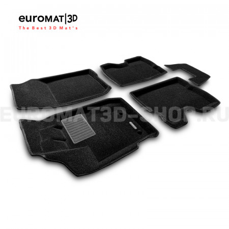 Текстильные 3D коврики Euromat3D Business в салон для Renault Kaptur (2016-) № EMC3D-004206 Текстильные 3D коврики Euromat3D Business в салон для Renault Kaptur (2016-) № EMC3D-004206