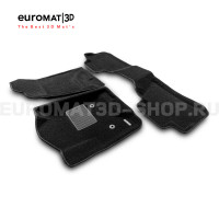 Текстильные 3D коврики Euromat3D Business в салон для Cadillac Escalade (2015-2021) № EMC3D-001306