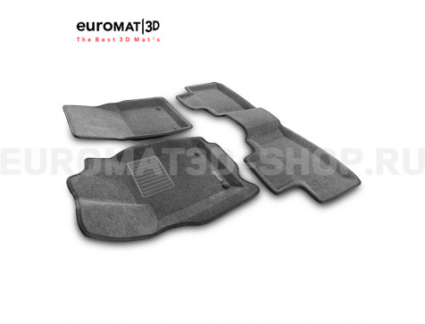 Текстильные 3D коврики Euromat3D Business в салон для Jeep Grand Cherokee (2010-) № EMC3D-002760G (Серые) Текстильные 3D коврики Euromat3D Business в салон для Jeep Grand Cherokee (2010-) № EMC3D-002760G (Серые)
