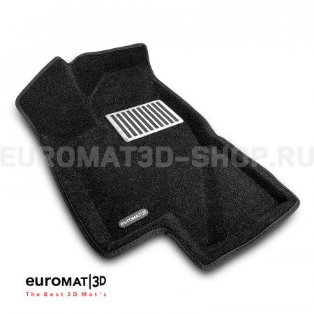 Текстильные 3D коврики Euromat3D Lux в салон для Lada Granta (2014-) № EM3D-005310