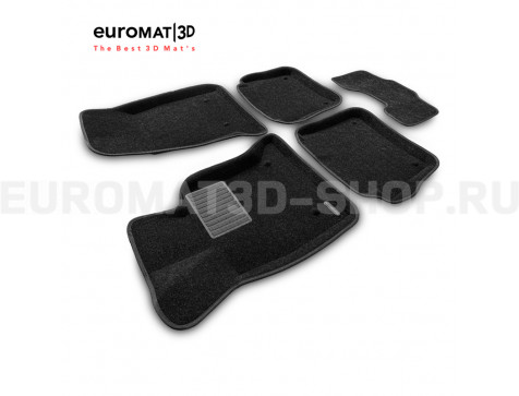 Текстильные 3D коврики Euromat3D Business в салон для Cadillac CT6 (2018-) № EMC3D-001300 Текстильные 3D коврики Euromat3D Business в салон для Cadillac CT6 (2018-) № EMC3D-001300