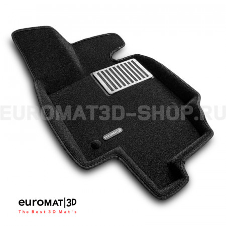 Текстильные 3D коврики Euromat3D Lux в салон для Toyota Rav 4 (2019-2026) (АКПП) № EM3D-005105 Текстильные 3D коврики Euromat3D Lux в салон для Toyota Rav 4 (2019-2026) (АКПП) № EM3D-005105