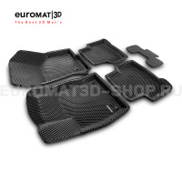 3D коврики Euromat3D EVA в салон для Volkswagen Taos (2021-) № EM3DEVA-004501