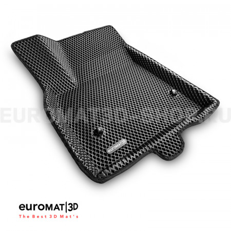 3D коврики Euromat3D EVA в салон для Cadillac XT5 (2017-) № EM3DEVA-001307