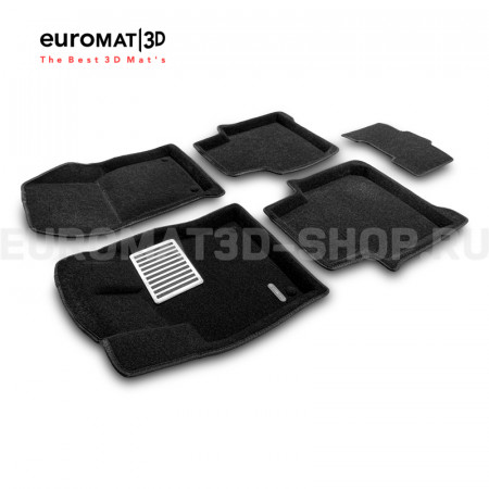 Текстильные 3D коврики Euromat3D Lux в салон для Volkswagen Tiguan L (2020-2024) № EM3D-005415.2 Текстильные 3D коврики Euromat3D Lux в салон для Volkswagen Tiguan L (2020-2024) № EM3D-005415.2