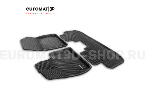 3D коврики Euromat3D EVA в салон для Lixiang L9 (2023-) № EM3DEVA-005740
