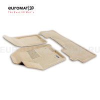 Текстильные 3D коврики Euromat3D Business в салон для Cadillac Escalade (2021-) № EMC3D-001308T Бежевые Текстильные 3D коврики Euromat3D Business в салон для Cadillac Escalade (2021-) № EMC3D-001308T Бежевые