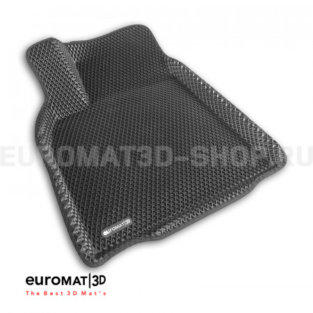 3D коврики Euromat3D EVA в салон для Tesla Model Y (2020-) № EM3DEVA-004902