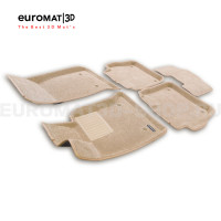 Текстильные 3D коврики Euromat3D Business в салон для Cadillac CT6 (2018-) № EMC3D-001300T Бежевые Текстильные 3D коврики Euromat3D Business в салон для Cadillac CT6 (2018-) № EMC3D-001300T Бежевые