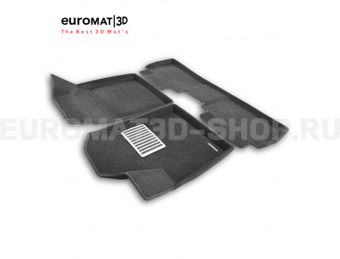 Текстильные 3D коврики Euromat3D Lux в салон для Evolute i-space (2023-) № EM3D-001451